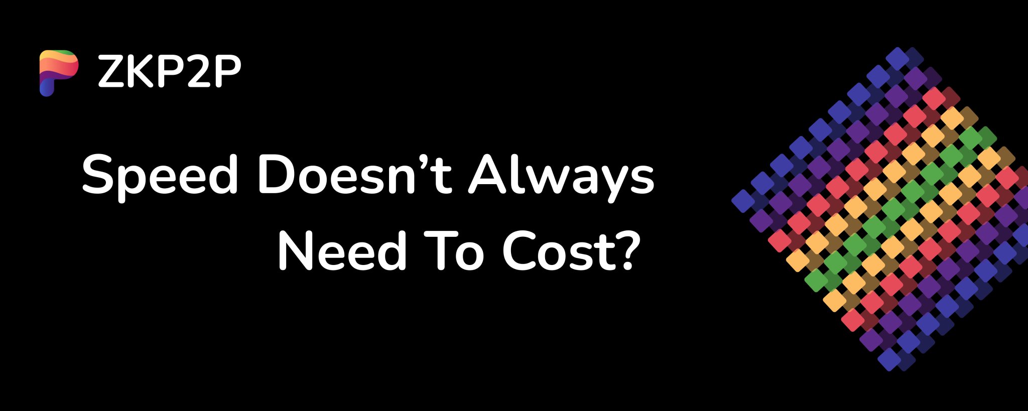 Speed Doesn't Always Need To Cost? header image